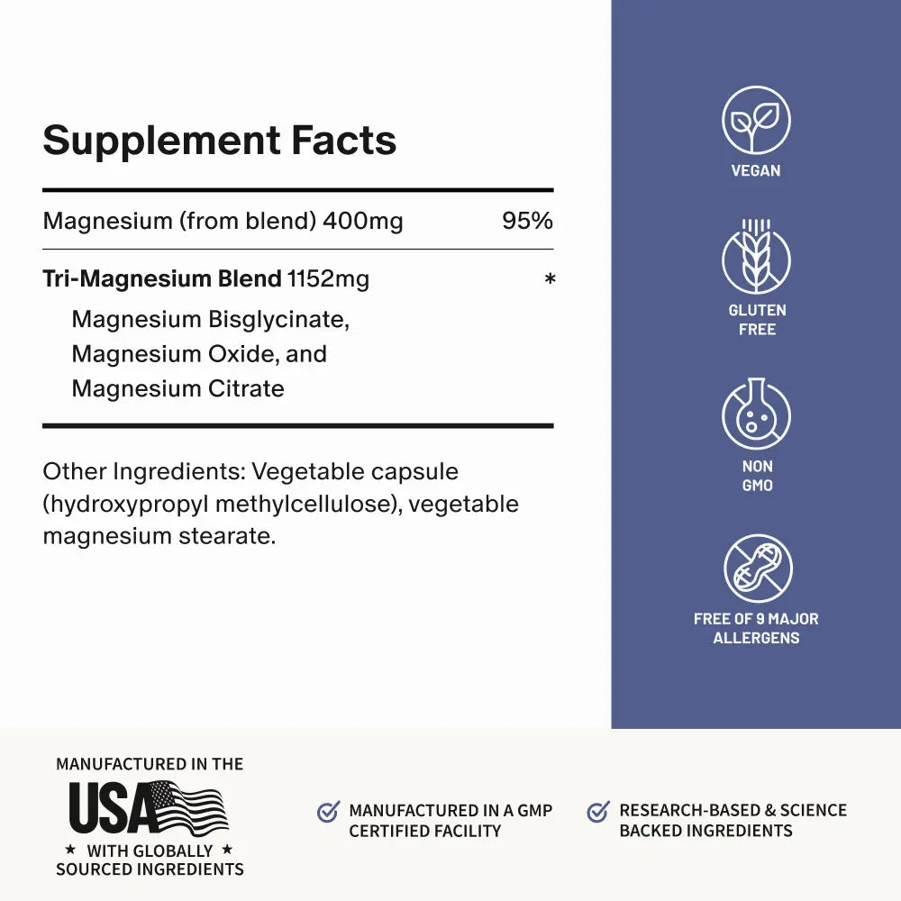 Metabolic Support Bundle - Gut Health + Berberine + Magnesium Complex - Supports Digestion, Energy & Daily Wellness - Probiotics & Essential Minerals - 3Rd Party Tested