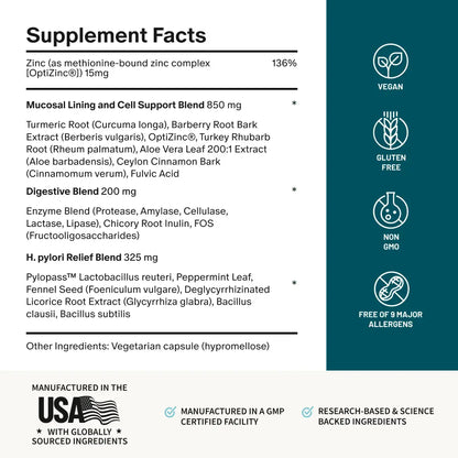 Metabolic Support Bundle - Gut Health + Berberine + Magnesium Complex - Supports Digestion, Energy & Daily Wellness - Probiotics & Essential Minerals - 3Rd Party Tested