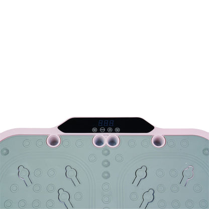 Vibration Plate Fitness Platform with handle Whole Body Exercise Machine with 120 Speed Levels, Lymphatic Drainage, Fat Burning, and Weight Loss, Perfect for Women, Men, and Home Gym exercise