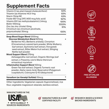 Metabolic Support Bundle - Gut Health + Berberine + Magnesium Complex - Supports Digestion, Energy & Daily Wellness - Probiotics & Essential Minerals - 3Rd Party Tested
